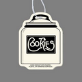 Paper Air Freshener Tag - Cookie Jar